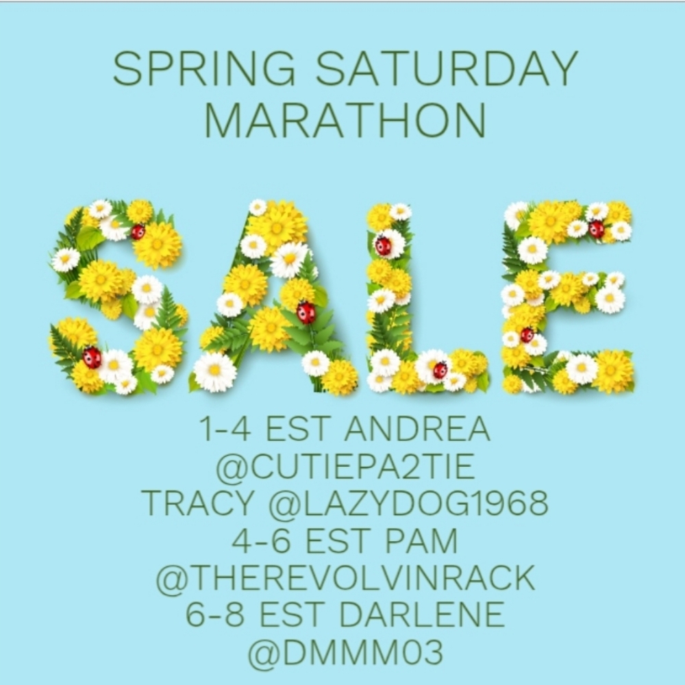 Saturday Marathon APRIL 26TH 1pm EST
